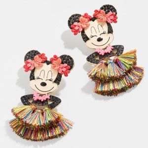 HULA MINNIE MOUSE DISNEY EARRINGS